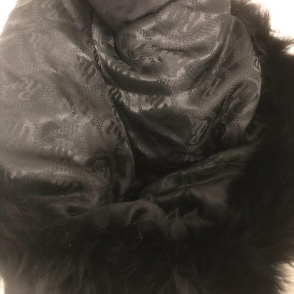 ROCAWEAR LADIES CHIC LUXE WINTER BLACK PARKA SIZE LARGE - Picture 8 of 12